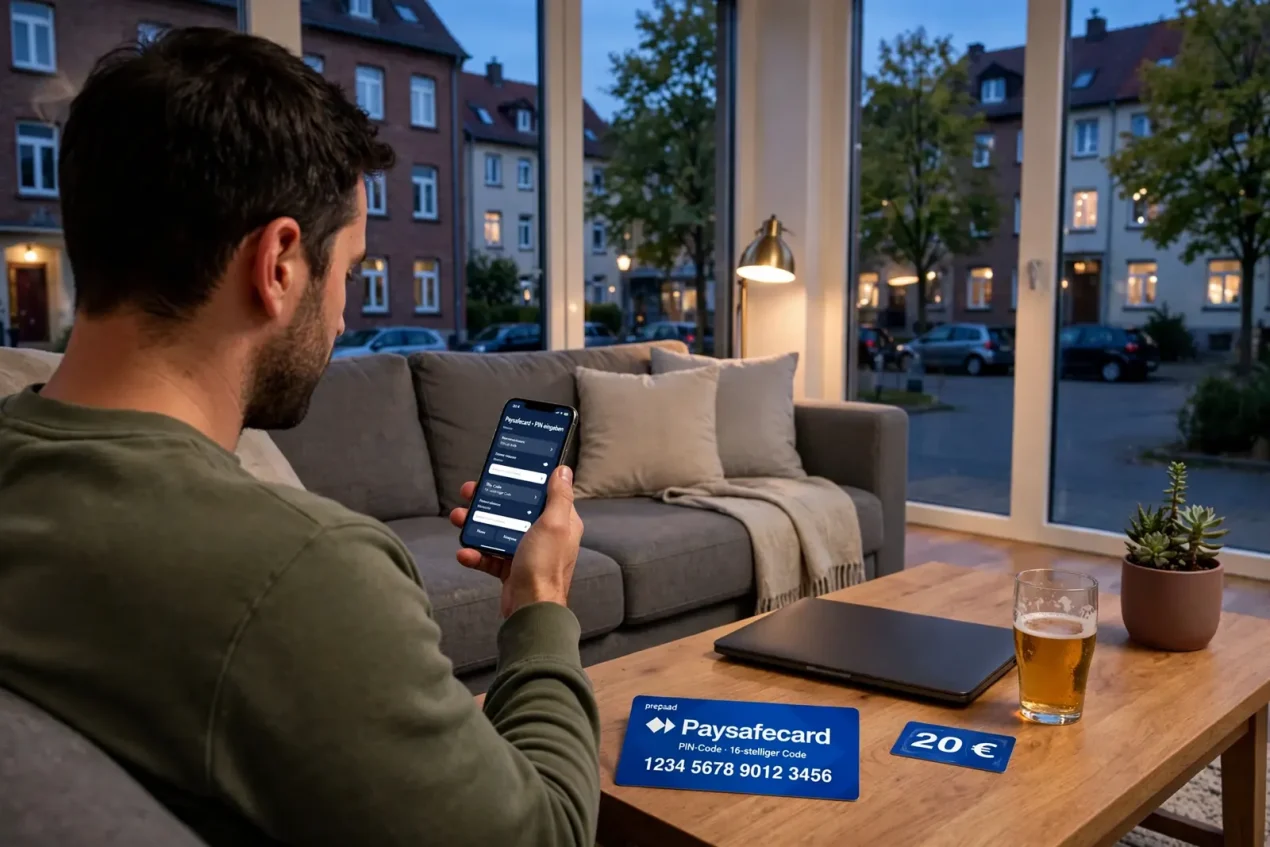 Beste Online-Casinos mit Paysafecard bezahlen